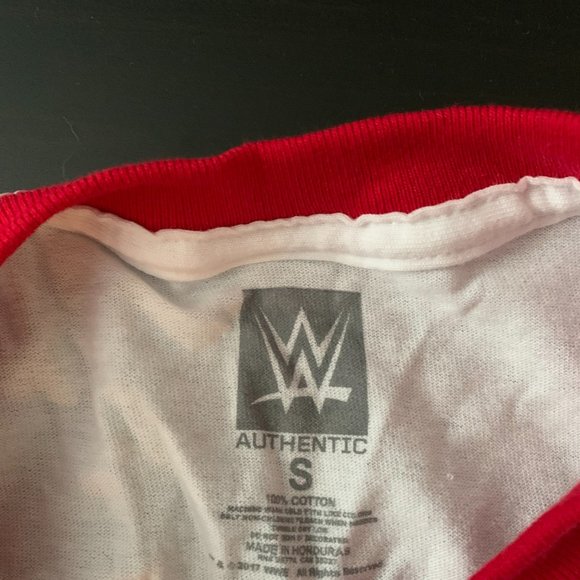 WWE ROWDY Ronda Rousey Ringer T-Shirt - Picture 4 of 6